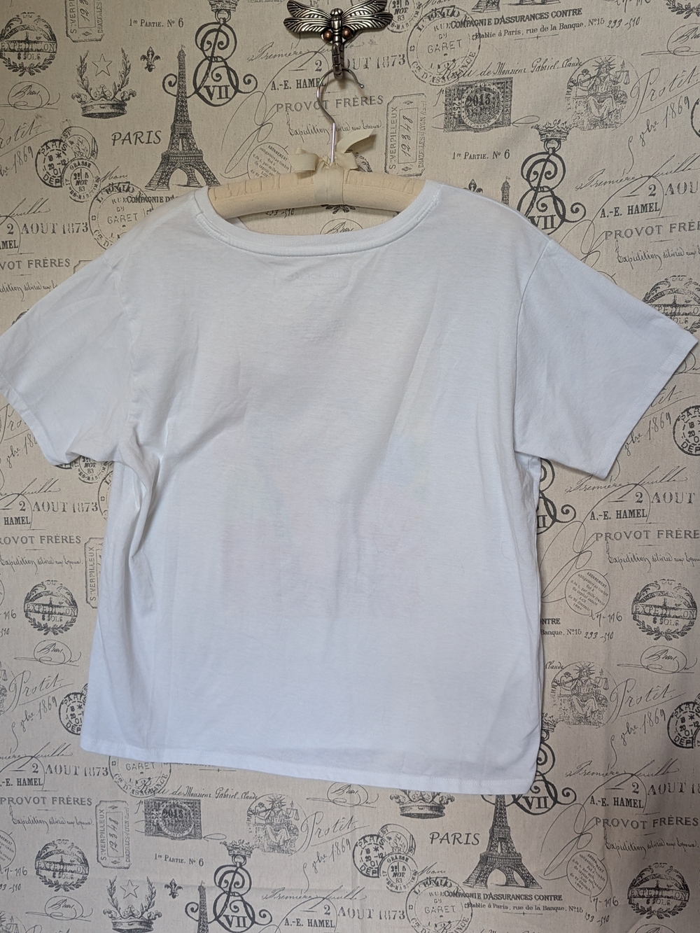 White Frida Kahlo Short Sleeve Tee Size XXL - Picture 4 of 4